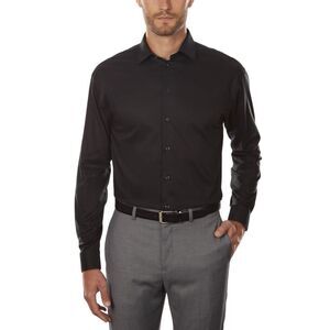 Kenneth Cole Unlisted button down Men’s shirt Sz 2XL Black‎